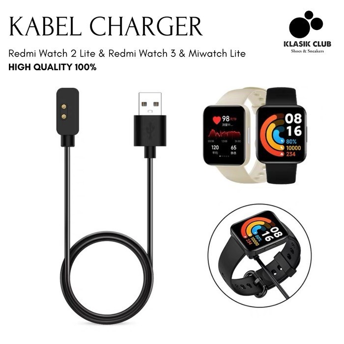 Kabel Charger Redmi Watch 3 /Redmi Watch 2 Lite / Mi Watch Lite