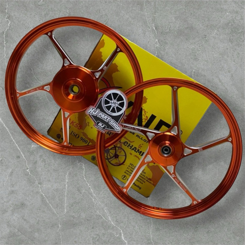 VELG VND AK 55 VARIO 125 VARIO 150 VND AK 55 RING 17 VND Velg AK 55 F : 140x17 & R : 160x17 Vario 12