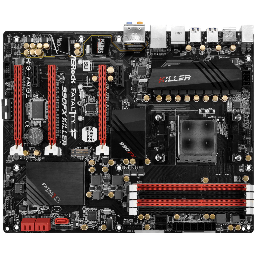 ASRock AMD 990FX Motherboard 990FX Killer Motherboard Socket AM3+ support FX 8350 8140 4200 HD900 83