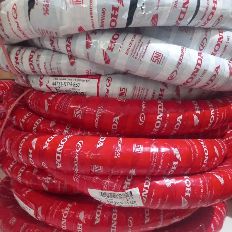 Ban federal Ban luar AHM 70/90 80/90-17 Supra Revo Supra 125 Federal ori 1000%