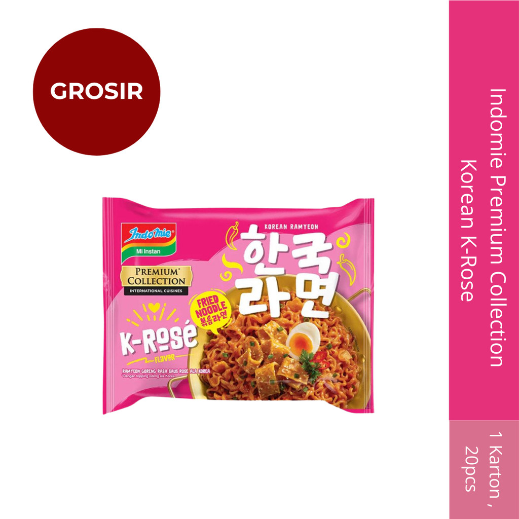 

Indomie Premium Collection Korean K- Rose - 1 Karton isi 20 pcs
