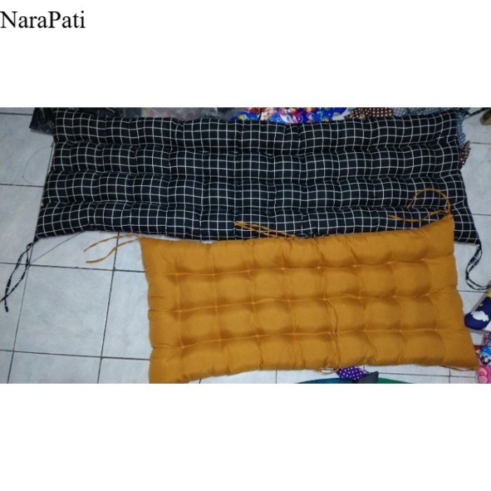 GO77 set alas kursi kayu jati / kursi ruang tamu / bantal empuk - SF15
