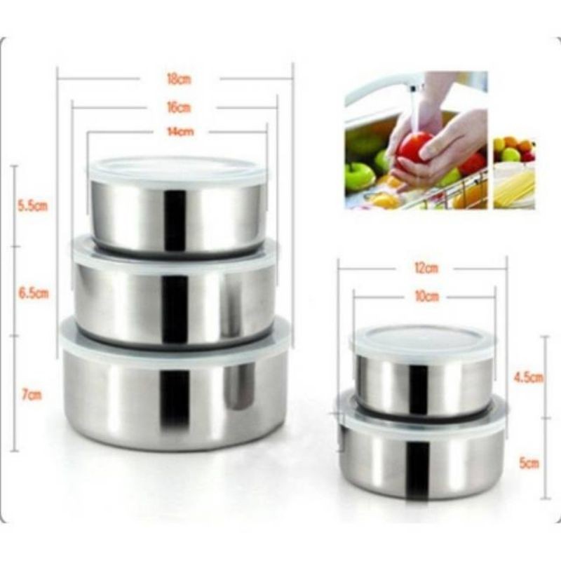 PROMO TERBARU PGM Rantang Stainless Steel Susun 5 / Rantang Susun / Rantang Susun 5