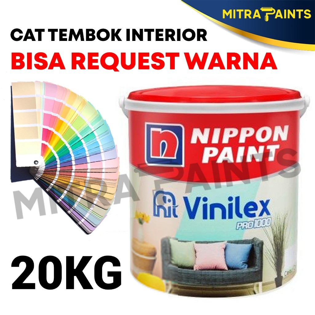 BISA KARGO [PART 1] BISA REQUEST CAT NIPPON PAINT VINILEX PRO 20 KG TINTING / INTERIOR / 1 PAIL
