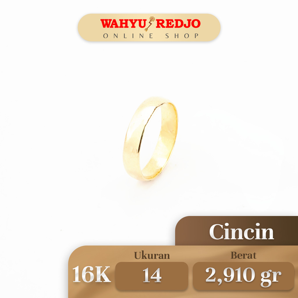 Cincin Emas 16K Wahyu Redjo CC-16K-27126979