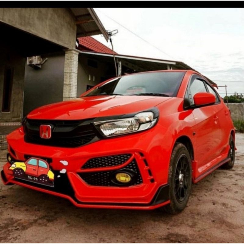 Bodykit All New Brio Tipe R Grade-A  Lentur-Kuat-Tebal Body Kit Bodikit