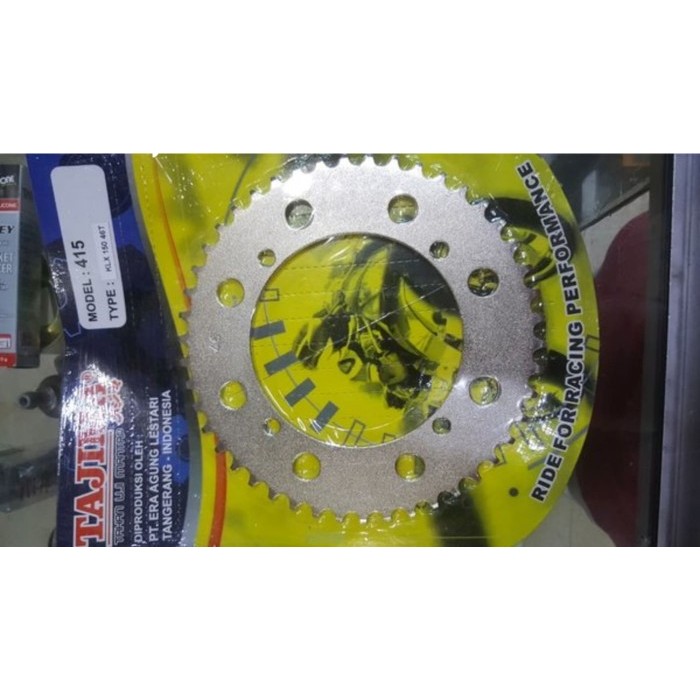 READY Sprocket Gir Gear Belakang Kawasaki KLX DT 150 Dtracker TIPIS 415 44