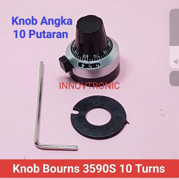 Button Knob Knop BOURNS Multiturn Potentio Potensio