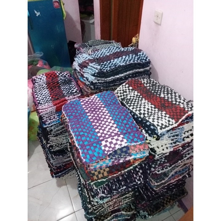 Keset anyaman tebal / Keset anyam murah