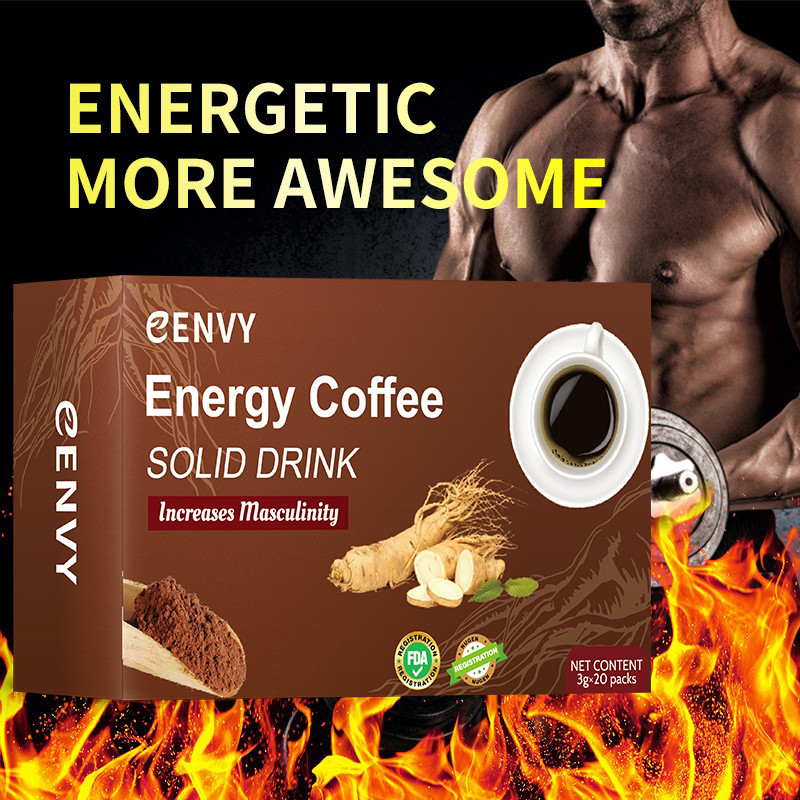 

ENVY Energy Coffee 3g*20 Energy Booster Drink Food Supplement Energy Quickly replenish Improve Love Life