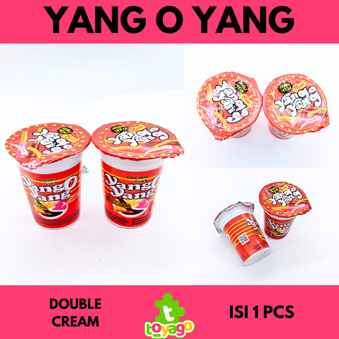 

YANG O YANG COKLAT STRAWBERRY DOUBLE CREAM SNACK ISI 1 CUP GROSIR MURAH