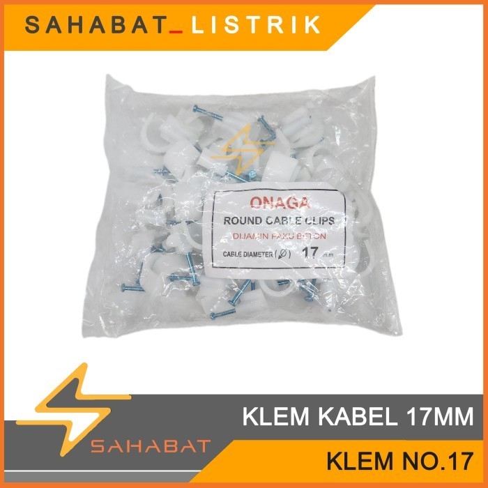 Klem Kabel 17mm / Klem Kabel No17 ONAGA