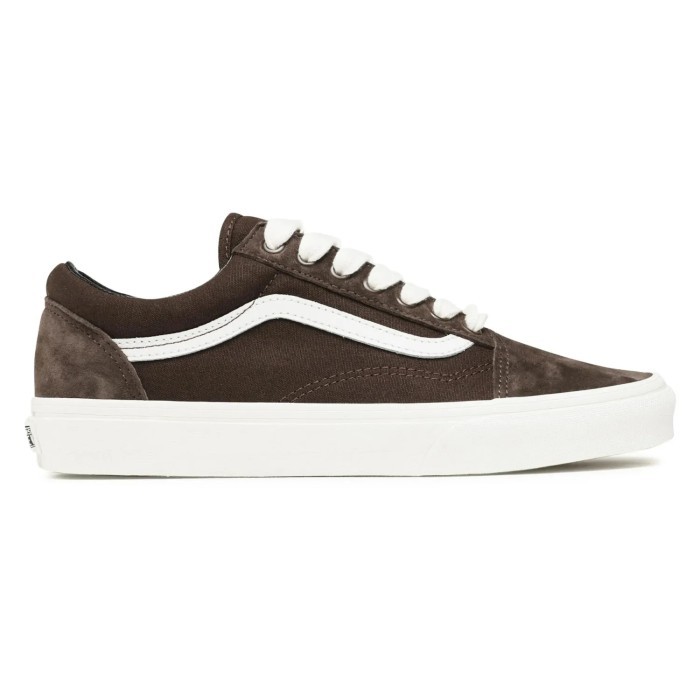 VANS OLD SKOOL OVERSIZED LACE BROWN BLACK ORIGINAL