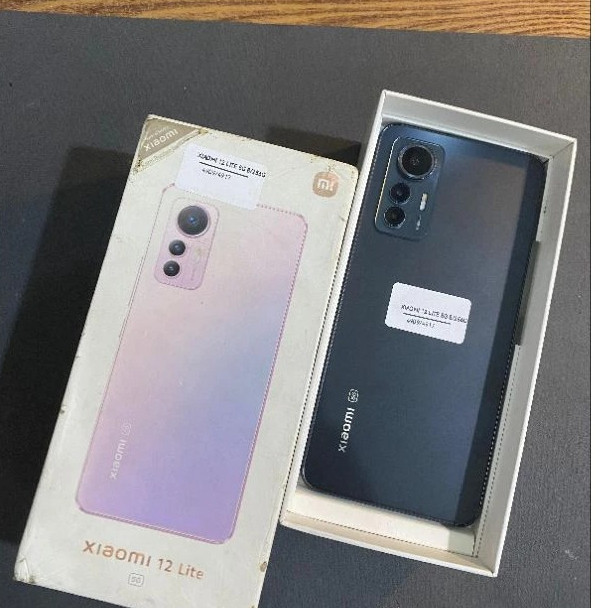 (Second Like New)Xiaomi 12 Lite 8/256 Second Fullset Pink