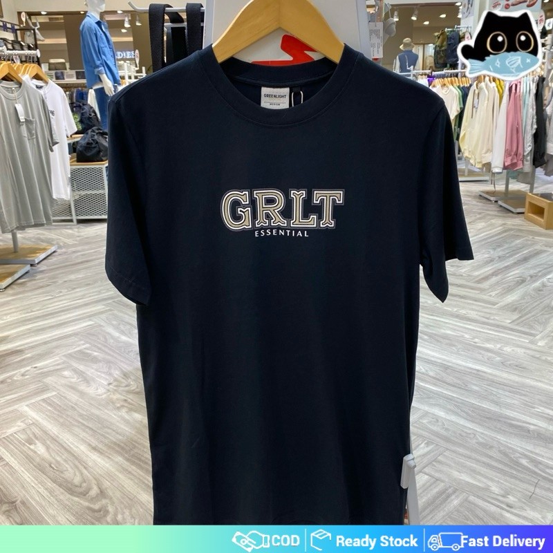 【COD】Kaos Greenlight ariel noah Original LOGO (REGULER FIT) (SLIM FIT) Kaos Pria greenlight ori 100%