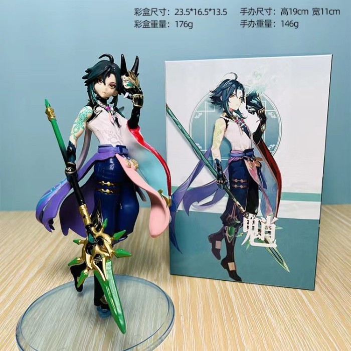 Genshin Impact Figure - Xiao Figure PVC tinggi 19cm