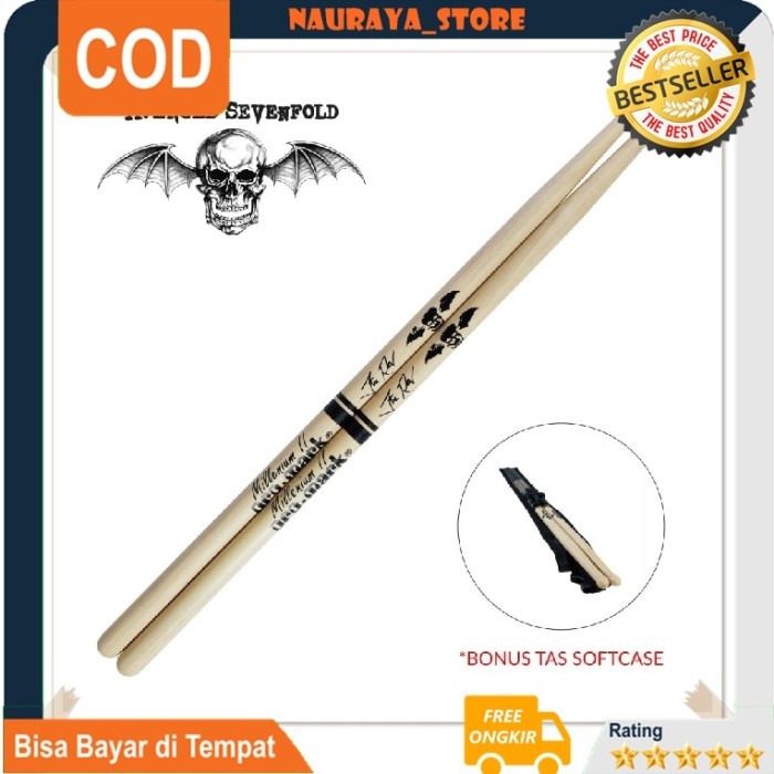 Stick Drum  7a 5a Promark Tas Stik Drum Murah Custom Goodwood - ORI