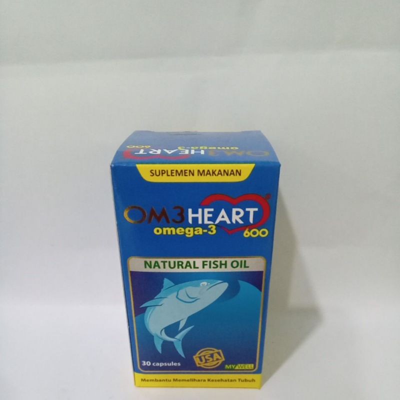 OM3 HEART | OMEGA - 3 600 | ISI 30 CAPSULES*
