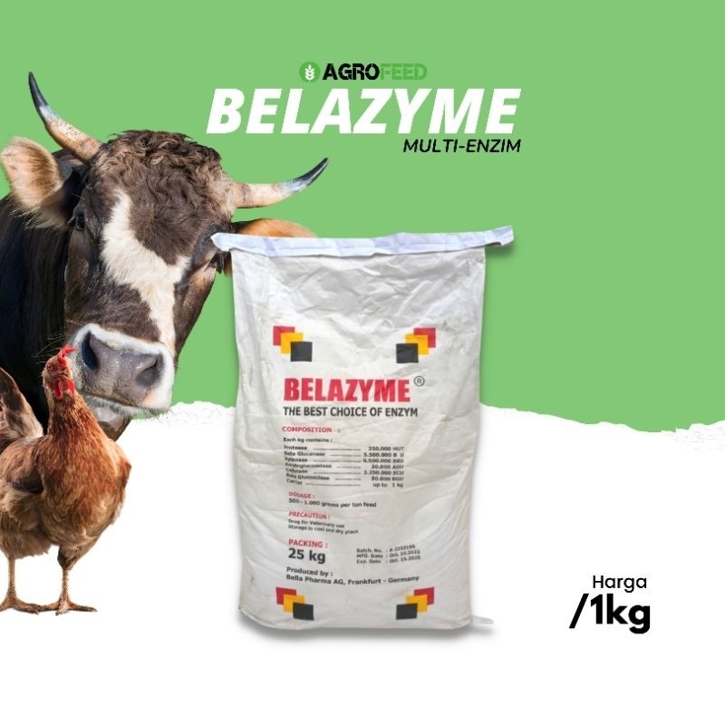 BELAZYME Multi Enzim Kecernaan Pakan Hewan Ternak
