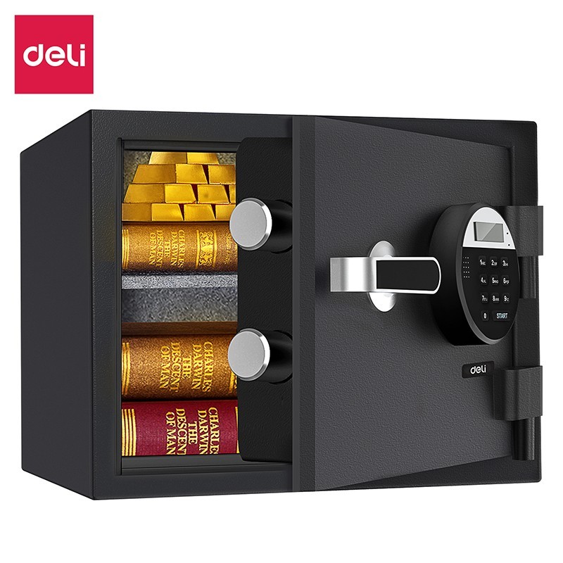 

Brankas Digital Deli ET-580 Tahan Api Fire Proof / ET580 Safety Box Original