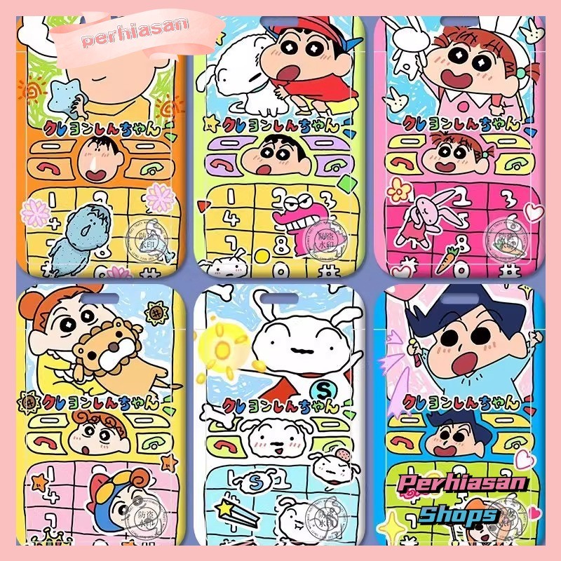 

【Diskon Lebaran】ID CARD HOLDER MOTIF KAWAII TEMPAT KARTU PHOTOCARD PHOTO CARD Dilengkapi Dengan Tali Tangan Berkualitas Tinggi Mendukung Diskon Untuk Pembelian Grosir,Pola Gambar Shin Chan Dalam Mode Ponsel Untuk Lansia