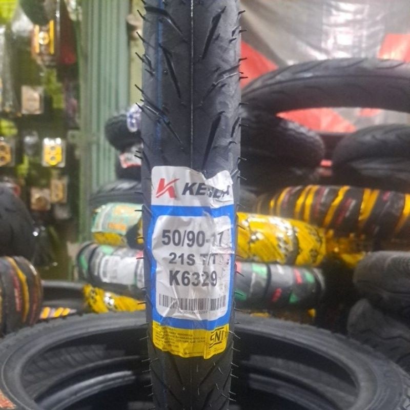 BAN LUAR DRAG /BAN CACING RING 17 50/90 &60/80 BAN LUAR NYLON  KENDA