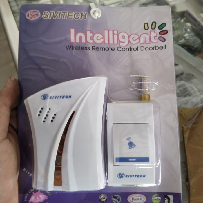 door bell wireless sivitech bell rumah