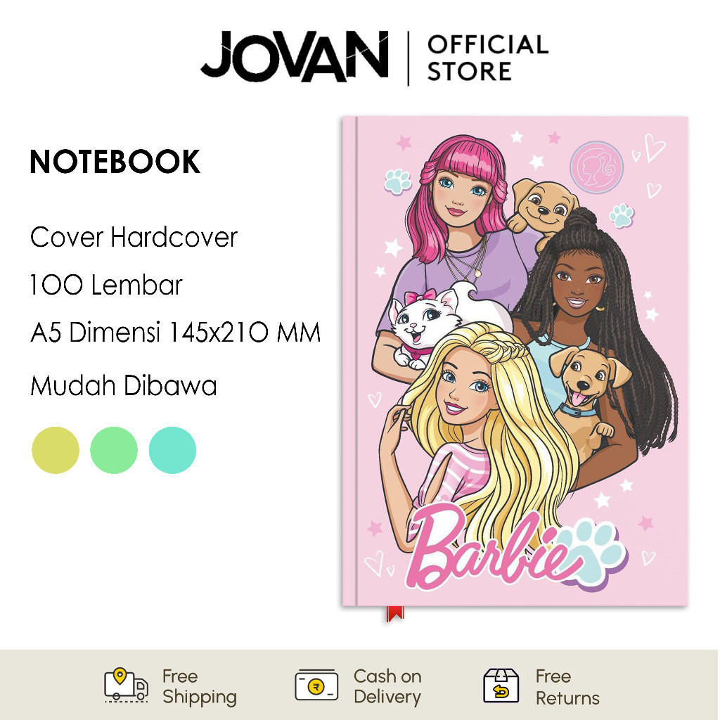 

Notebook Hardcover Custom Barbie Diaries Girly 3 Buku Tulis Catatan Note Agenda Planner Jurnal Diary Notebook Anime