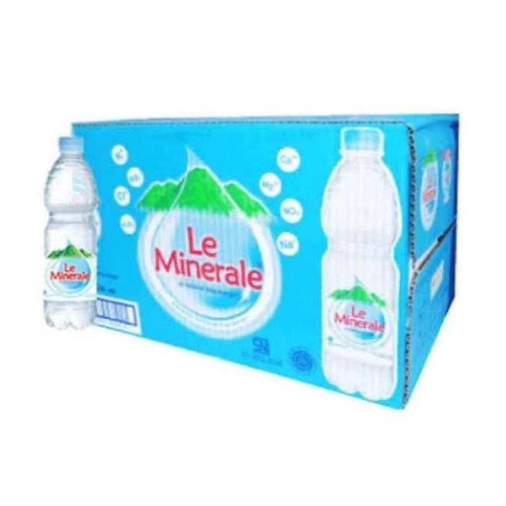 

LE MINERALE BOTOL 600 ML X 24