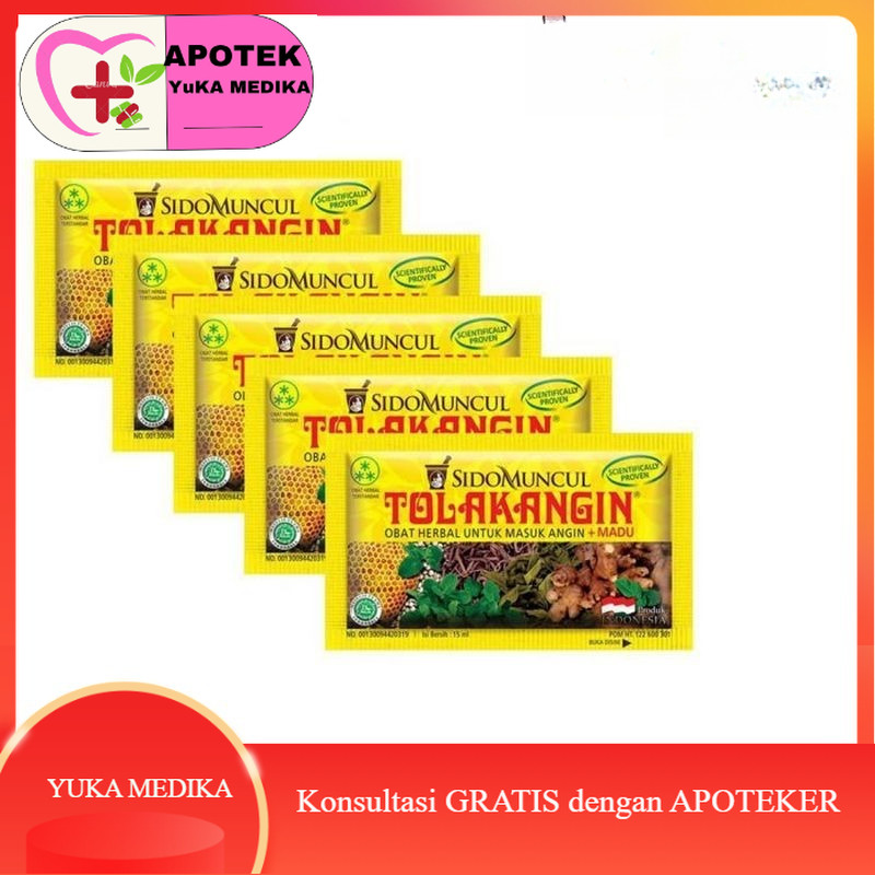 

Tolak Angin Cair Plus Madu 15 ml