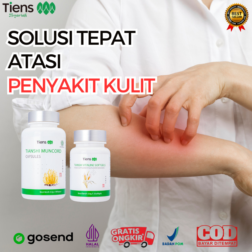 Paket Tiens Herbal Alergi Gatal Halal BPOM