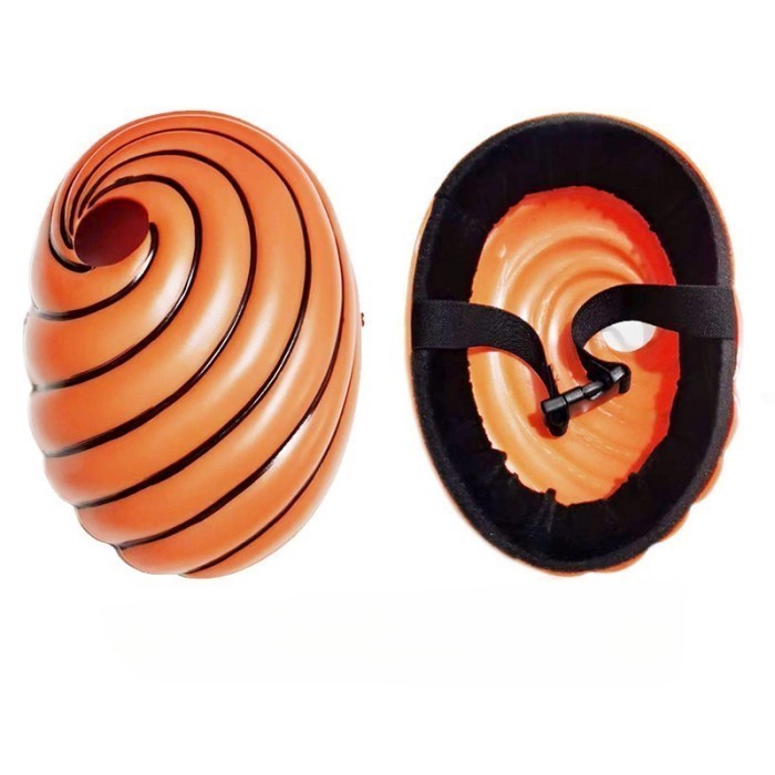 SALE - Mask Obito Orange Tobi Obito Uchiha Cosplay Anime Cosplay Naruto Obito - Orange