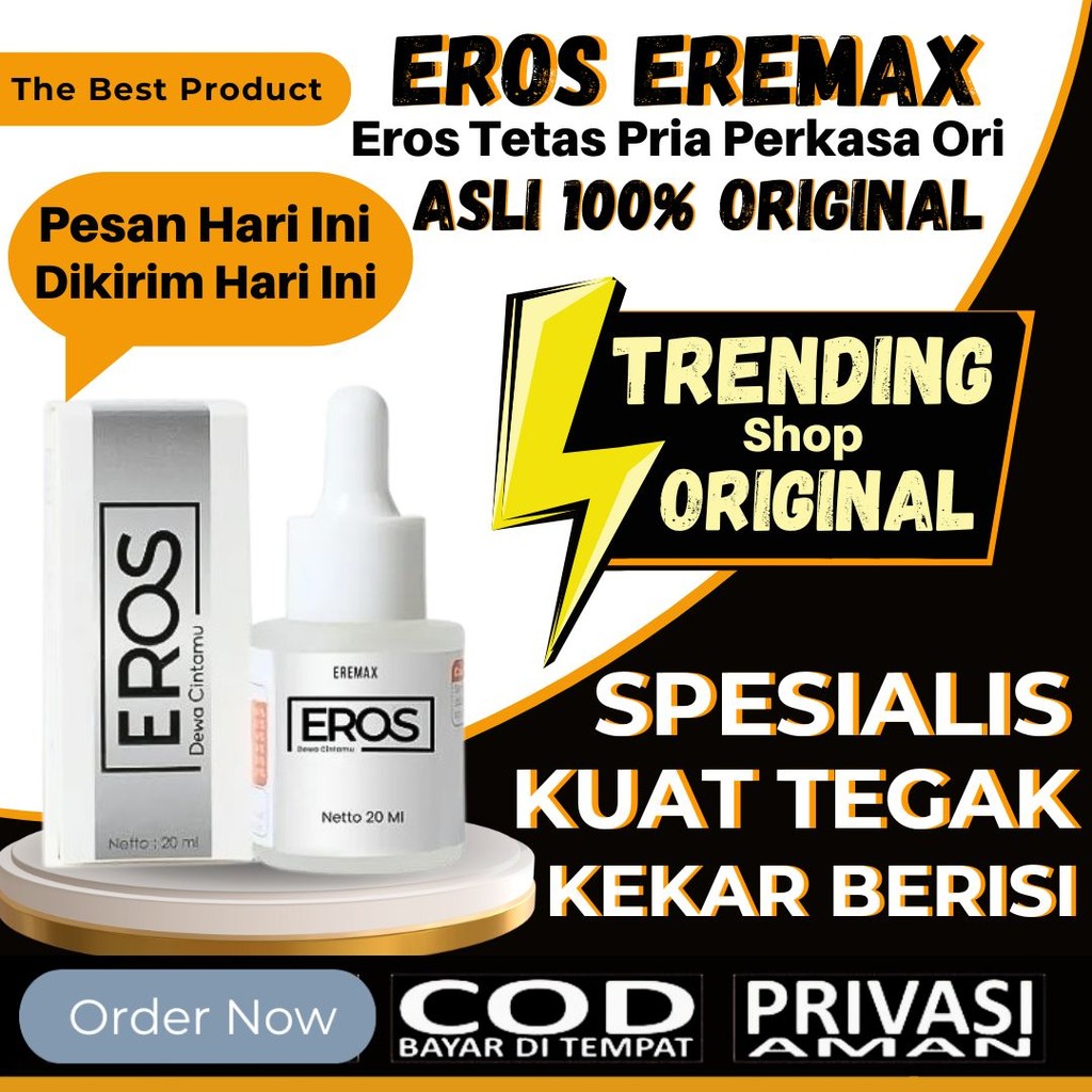 

Eros Serum Tetas Tetes Pria Perkasa Ori Asli 100% Original