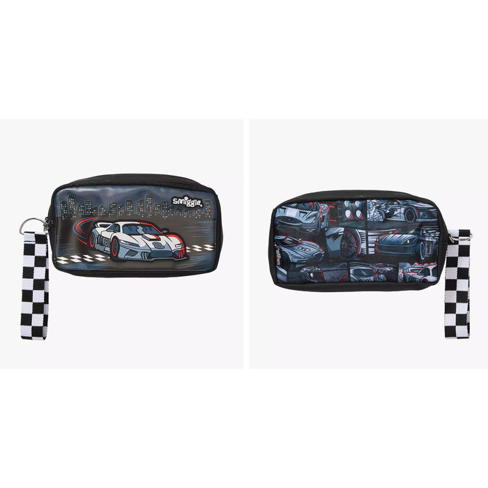 

[[New Collection Kids]] Smiggle Pencil Case Set Tempat Pensil Kotak Pensil Unicorn Black Pink - car black