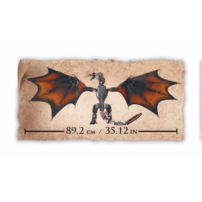 LEGO / BRICK MEGA CONSTRUX GAME OF THRONES: DAENERYS AND DROGON ORIGINAL