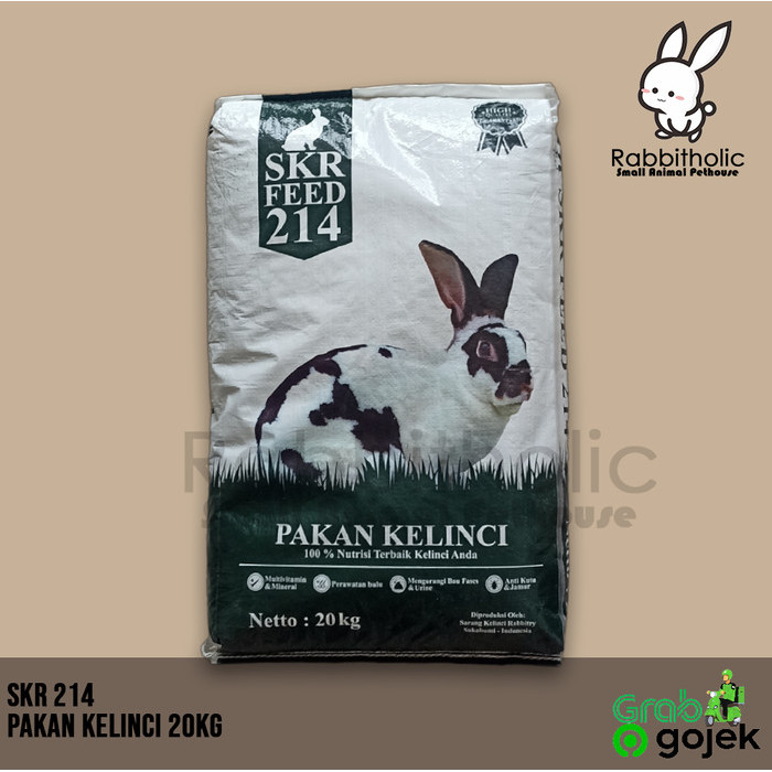 promo  -SKR 214 20kg pakan kelinci