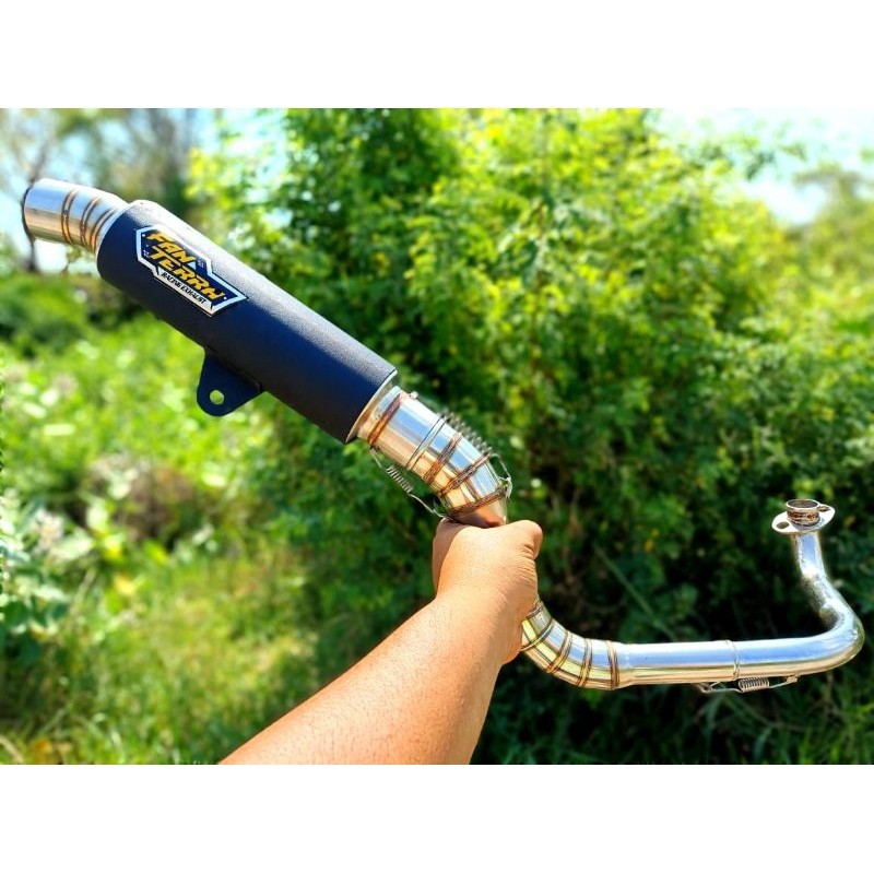 knalpot fantera RMS samlong bukan Draco FRA DSM pnp Mio Scoopy vario beat