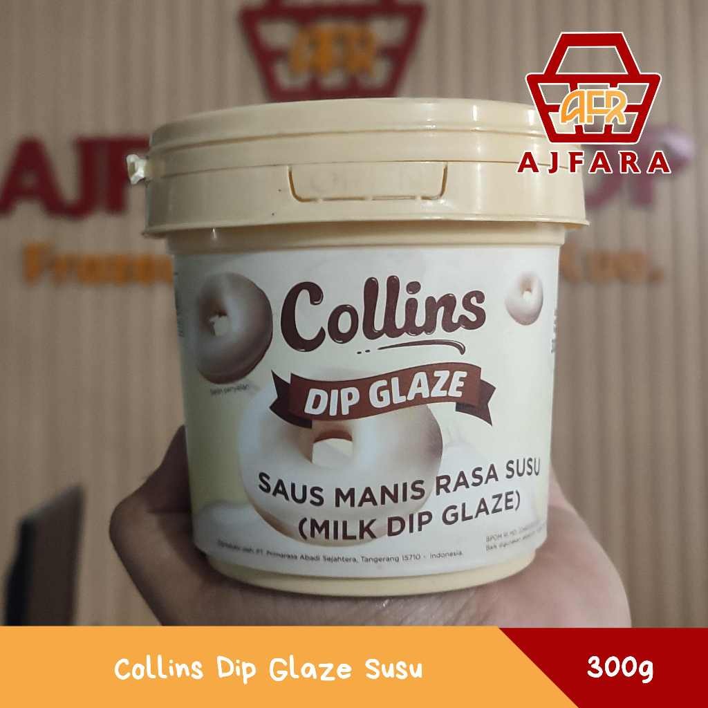 

Collins Dip Glaze Susu (300g)