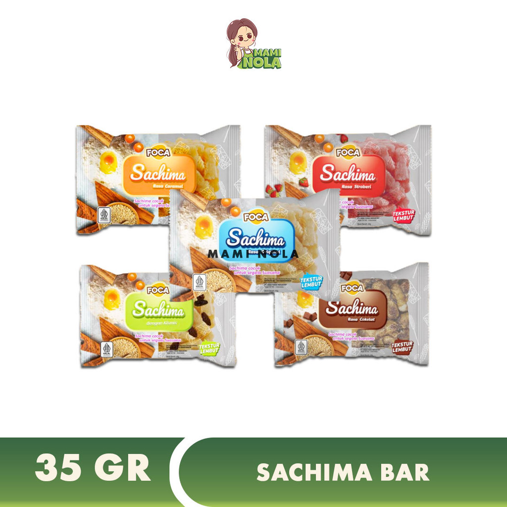Foca Sachima Snack Bar Energy Khas Tiongkok 35gr