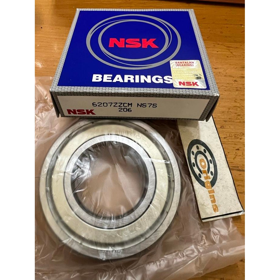 BEARING 6207 ZZ NSK ASLI JAPAN 6207ZZ