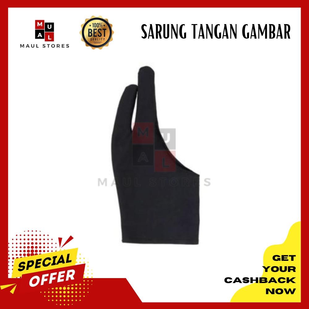 

Sarung Tangan Gambar Glove Lukis Drawing Gloves Tablet Design