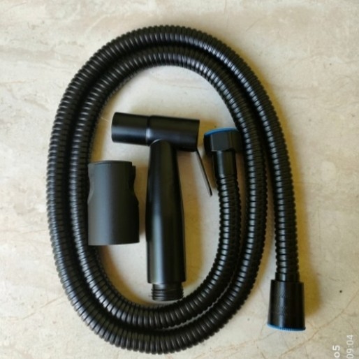 Jet shower / Toilet shower / jet waser hitam stainless