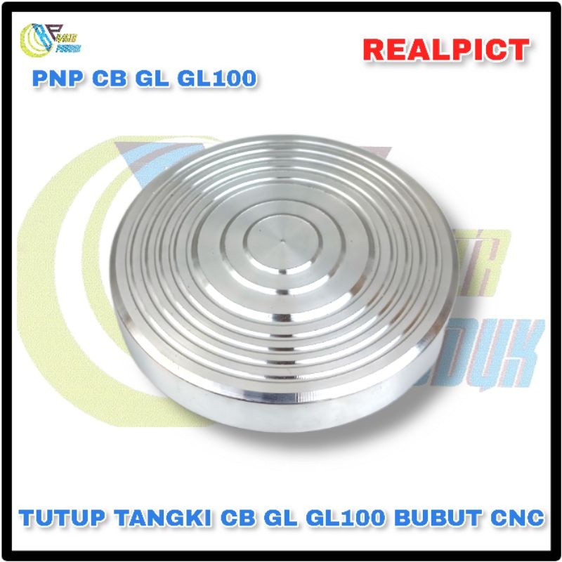 TUTUP TANGKI CB BUBUTAN CNC PNP CB GL GL100