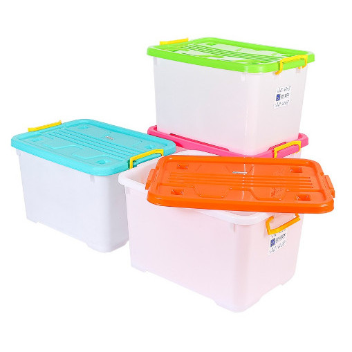 Container Box 75 Liter Besar Tebal Kuat Tahan Banting Ezy Box EZ-75 - Biru Muda