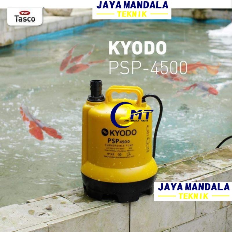 Pompa Celup Kolam Ikan Kyodo Psp 4500 Pompa submersible kyodo Psp 4500 Pompa Celup Air Kolam Ikan