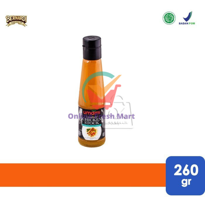 

Bumbu Kaldu Ayam Umami/ Umami Chicken Stock (Botol Kaca 260gr) - Online Fresh Mart Denpasar