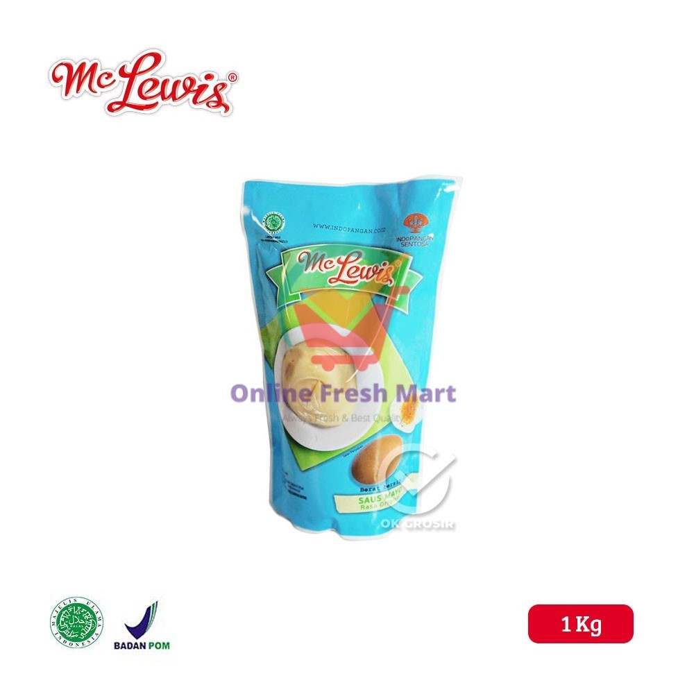 

Mayonaise Mclewis Rasa Original (1 liter) - Online Fresh Mart Denpasar