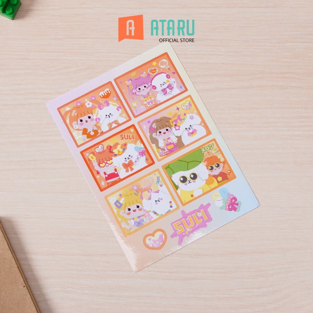 

Ataru Stiker Photo Frame Random Stiker Dekoratif Lucu Cute Stickers Deco Sticker Pack Journal Book