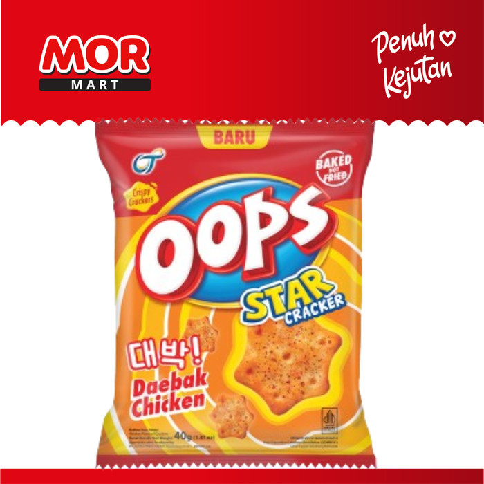 

OOPS Star Crackers Daebak Chicken 40gr