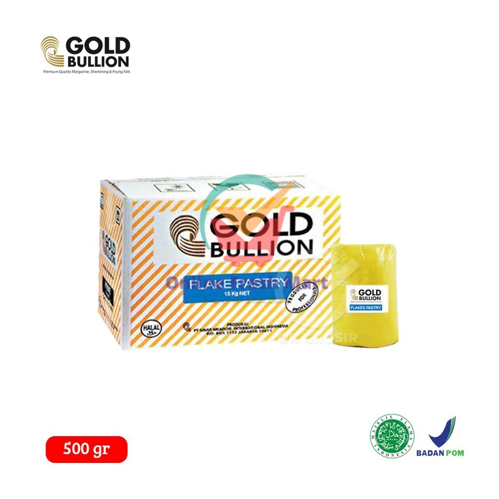 

Gold Bullion Flake Pastry (500 gr) - Online Frseh Mart Denpasar